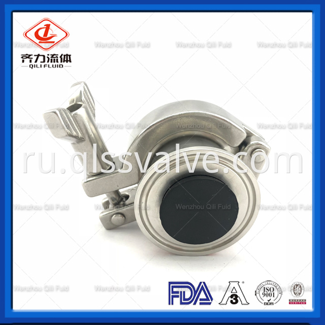 Sanitary Stainless Steel Air Blow Check Valve 4